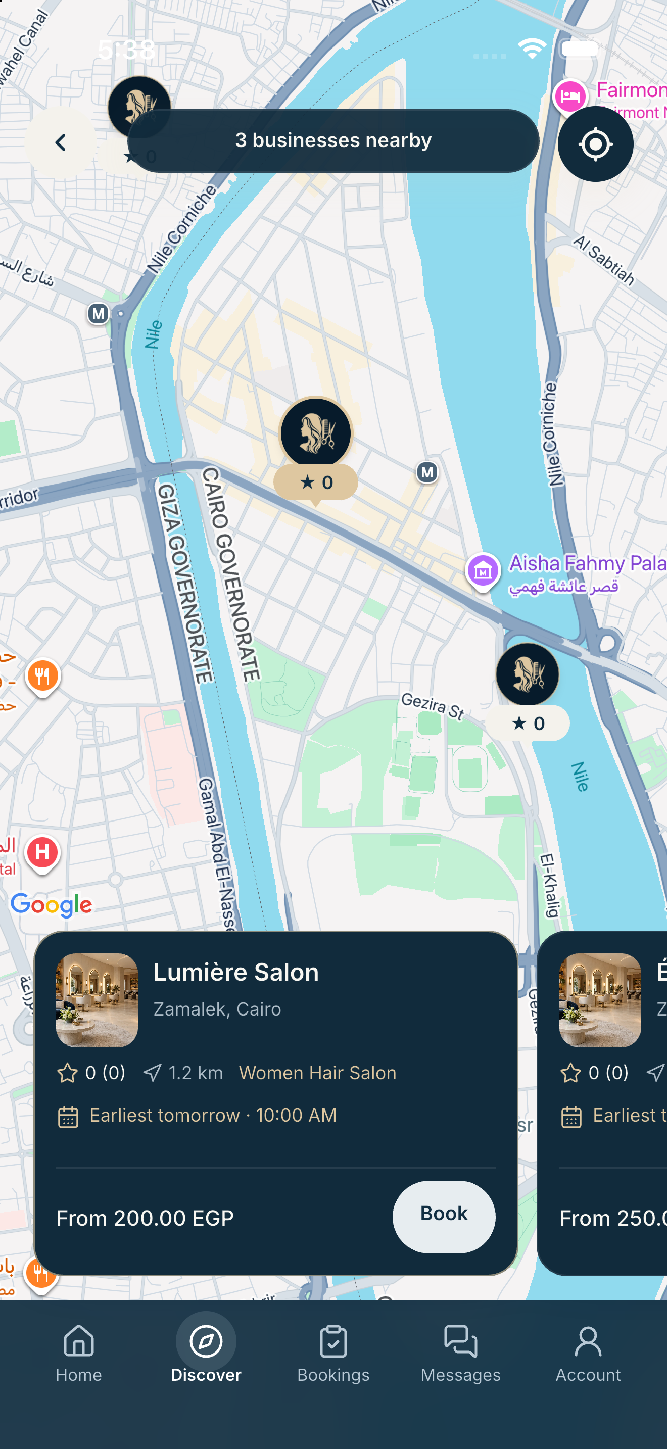 Aupaire Client app demonstration